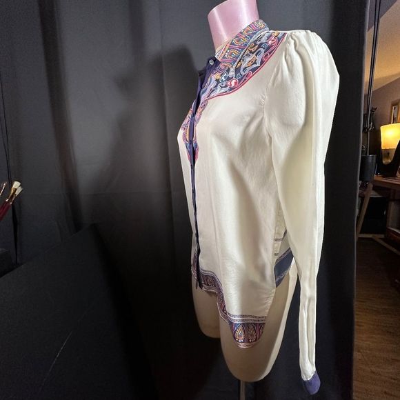 SUNDANCE SILK TOP LONG SLEEVE - Picture 16 of 16